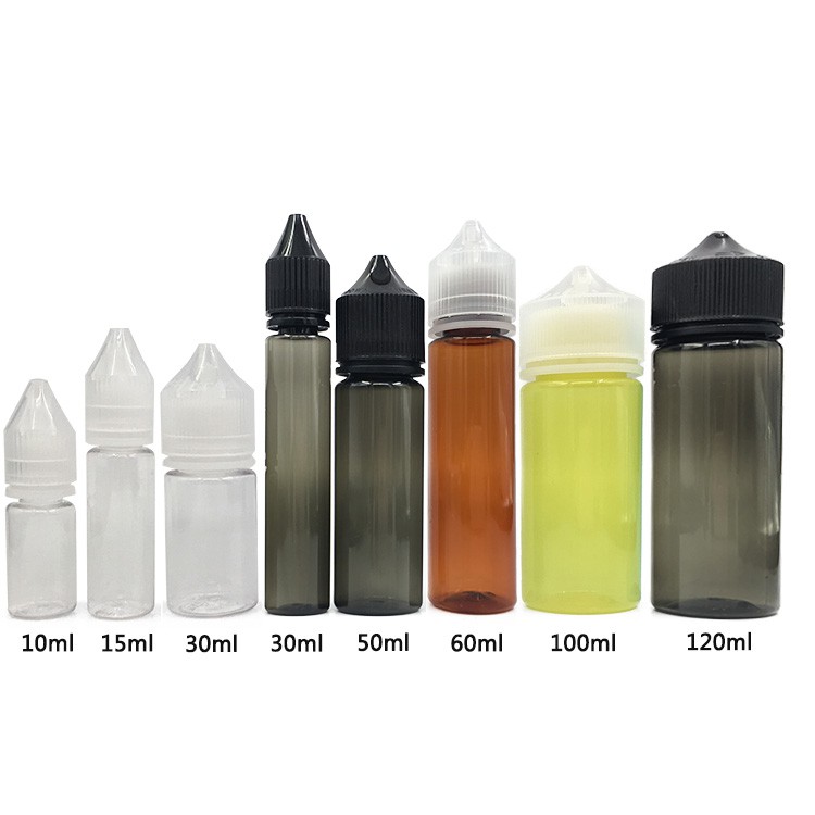 plastic PET bottles 5ml 10ml 15ml 30ml 50ml 100ml empty e liquid dropper bottle with fast shipping (1)
