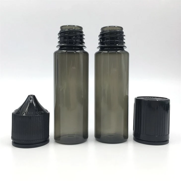 E Liquid Juice Bottle For Child Safety Burglar Lid