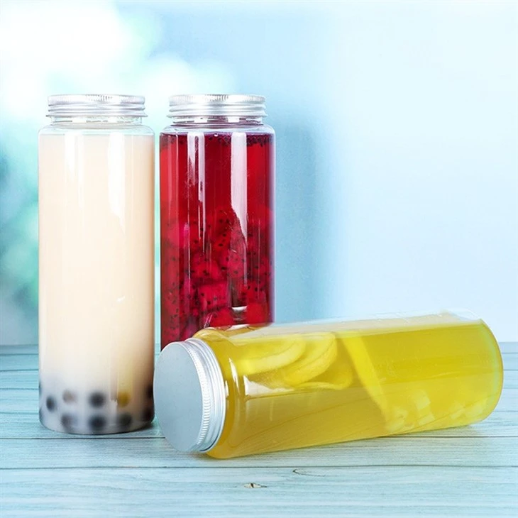Round Empty Reusable Juice Bottles With Caps suppliers