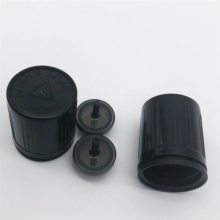 NH Empty Transparent Black 30ml Flat Pointed Caps Oil E Juice E Liquid Bottle  PET Bottle Vape  Plastic Bottles (2)