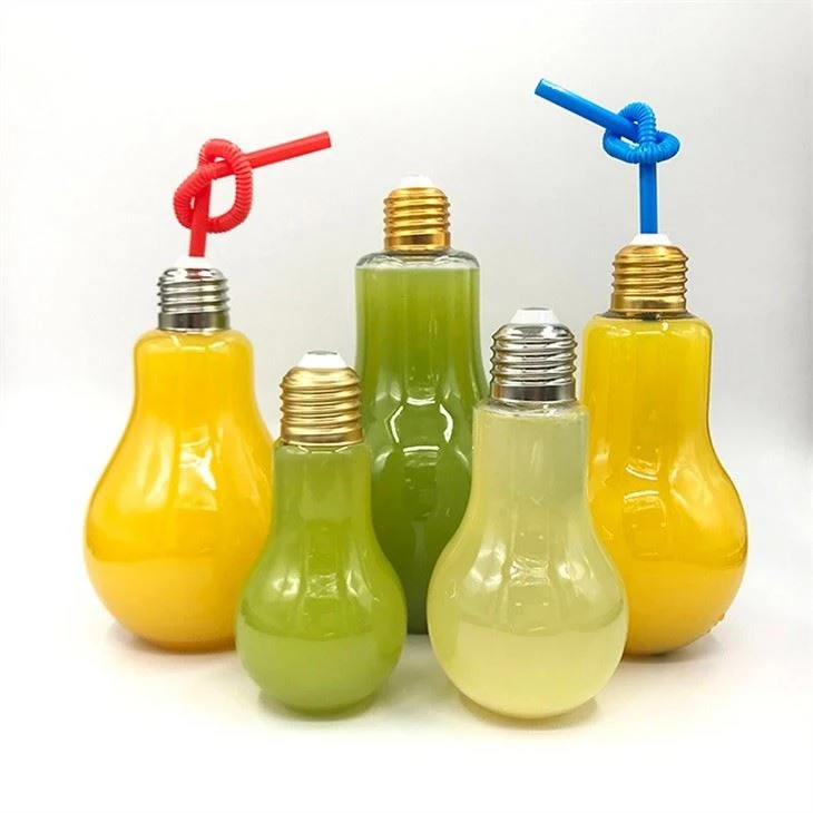 Juice Beverage Bottles Plastic 350ml Pet Plastic Beverage Juice Bottle