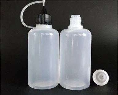 50ml 플라스틱 짜기 바늘 팁 스포이드 병