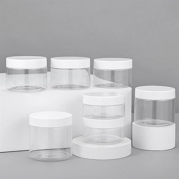 Amber Black Cosmetic Jar For Cosmetics