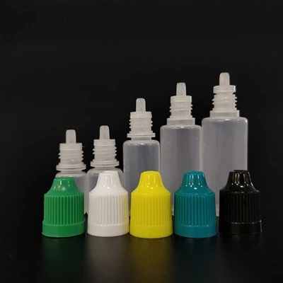 2ml 3ml 5ml 10ml 15ml 20ml 30ml 50ml 플라스틱 점안액 컨테이너 LDPE 의료 짜기 스크류 캡이있는 플라스틱 Dropper 병